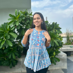 1Coolbluegathershortkurti