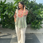 1Copperredgathershortkurti