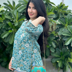 1Seagreenshortkurti