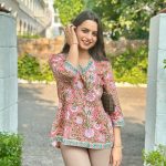 1peachcoralshortkurti