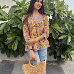 1tropicalmarigoldshortkurti
