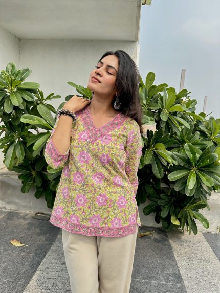 Phoolbagh Short Kurti