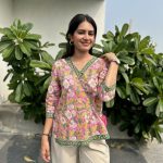 1Pinkinbloomshortkurti
