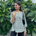 1Tiffanyblueshortkurti