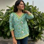 1azuregreenshortkurti