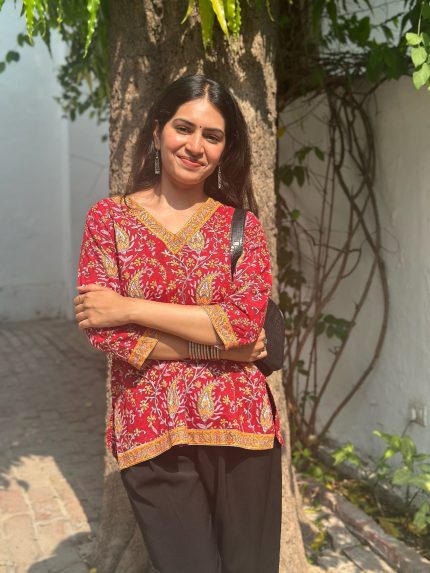 Dark Rouge Short Kurti