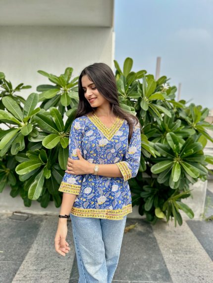 Neel Bagh Short Kurti