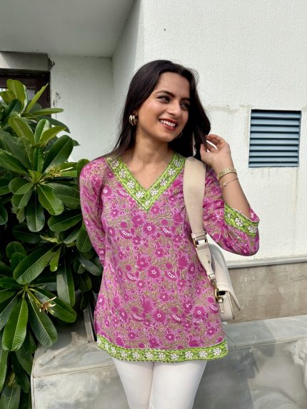 Sage Rose Short Kurti