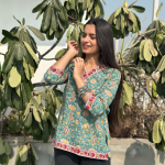 1seablueshortkurti