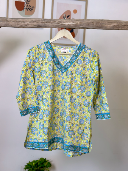 Camo Printed Short Kurti