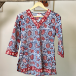 Pastelblueshortkurti
