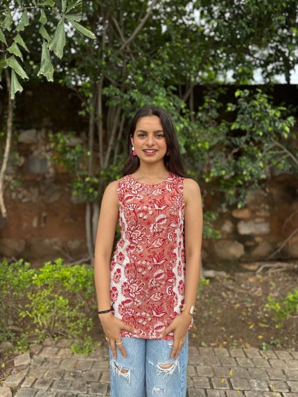 Dahlia Halter Short Kurti