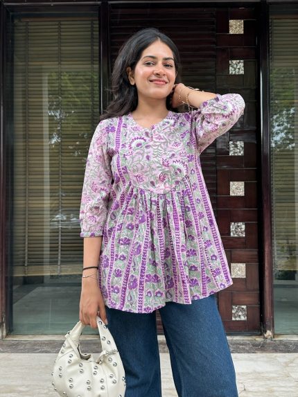 Wildflower Gather Short Kurti
